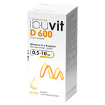 Ibuvit D 600, vitamin D for infants and children, oral drops, 10 ml