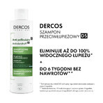 Vichy Dercos Anti Dandruff DS, șampon anti-mătreață, păr normal și gras, 390 ml