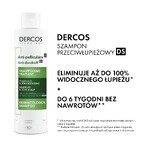 Vichy Dercos Anti Dandruff DS, șampon anti-mătreață, păr normal și gras, 200 ml