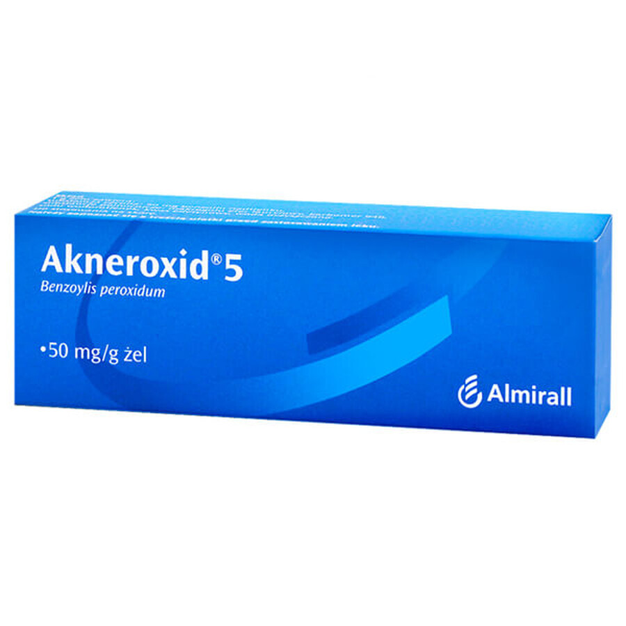 Akneroxid 5 50 mg/g, Gel, 50 g