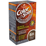 Color&amp;Soin, teinture pour cheveux, 6B, brun cacao, 135 ml