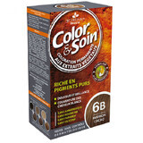 Color&amp;Soin, teinture pour cheveux, 6B, brun cacao, 135 ml