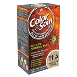 Color&amp;Soin, hair dye, 11A, gray sand blonde, 135 ml