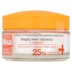 Mixa Intensive Nourishment, oil-rich nourishing cream, very dry skin, 50 ml