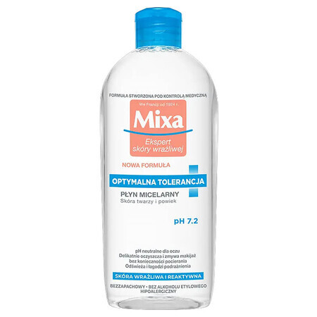 Mixa Optimale Verträglichkeit, Mizellenlotion, empfindliche Haut, 400 ml