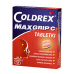 Coldrex MaxGrip C 500 mg + 25 mg + 5 mg + 20 mg + 30 mg, 12 Tabletten