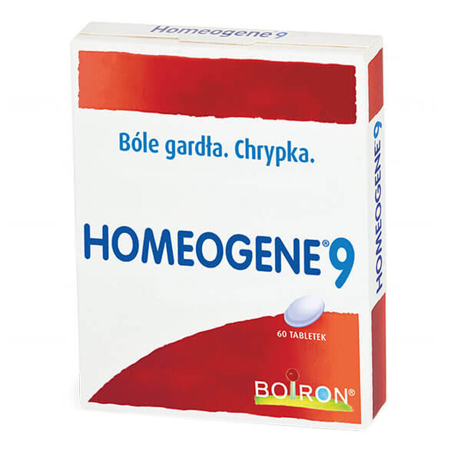 Boiron Homeogene 9, 60 compresse