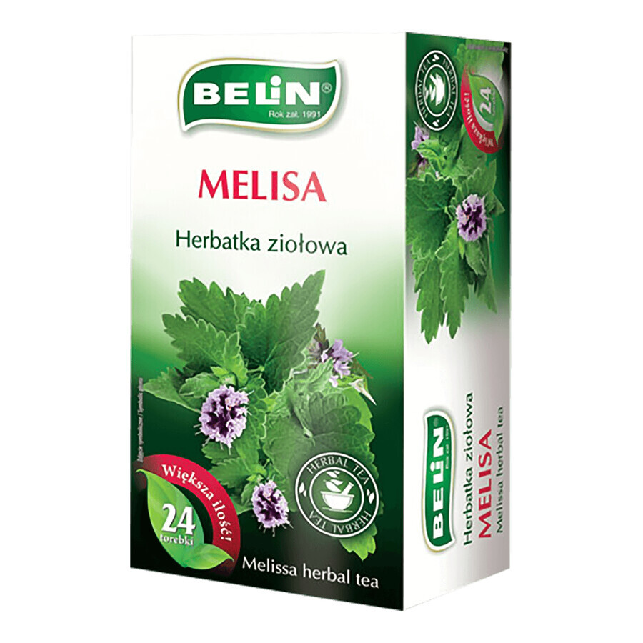 Belin Melisse, Kräutertee, 1,5 g x 24 Portionsbeutel