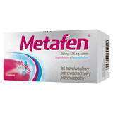 Metafen 200 mg + 325 mg, 50 tablets