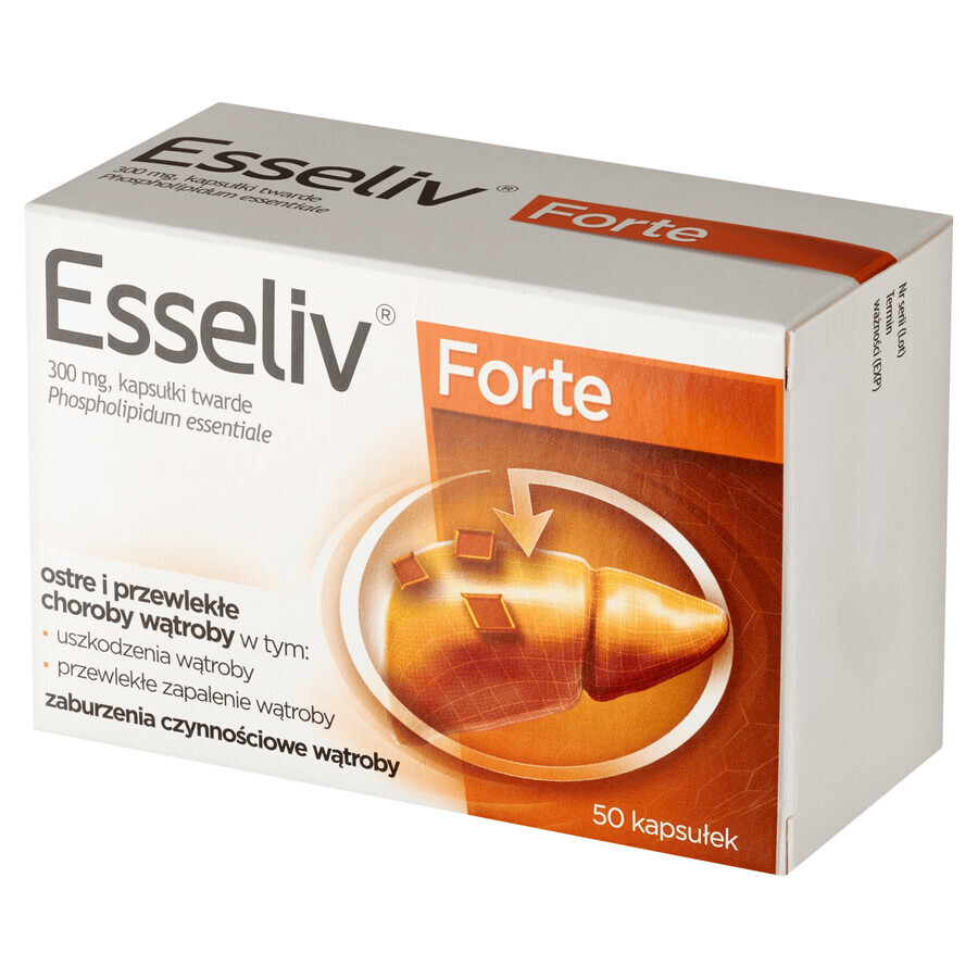 Esseliv Forte 300 mg, 50 Hartkapseln