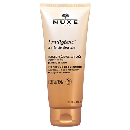 Nuxe Prodigieux, Duschöl mit Goldpartikeln, 200 ml