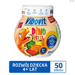 Vibovit Dino Gels, ab 4 Jahren, Fruchtgeschmack, 50 Stück