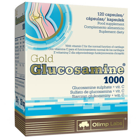 Olimp Gold Glucosamin 1000, 120 Kapseln