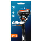 Gillette Fusion Proglide FlexBall, Rasierapparat mit zwei auswechselbaren Klingen, 1 Stück