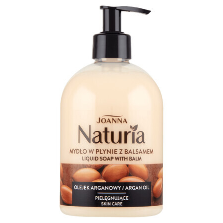 Joanna Naturia, savon liquide avec lotion, conditionnant, huile d'argan, 500 ml