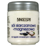 Bingospa, Magnesiumsulfat-Salz für Bäder, Packungen, Kuranwendungen, 600 g