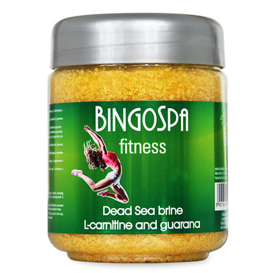 Bingospa, saumure SPA aux minéraux de la Mer Morte avec L-carnitine et guarana, 550 g