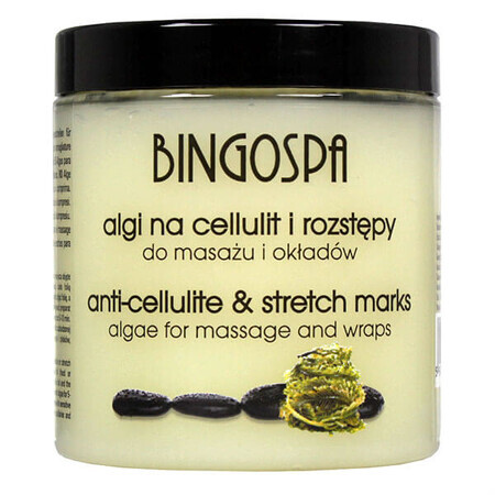 Bingospa, alghe per cellulite e smagliature per massaggi e impacchi, 250 g