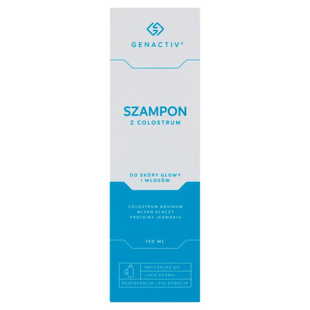 Genactiv, șampon cu colostru pentru scalp și păr, 150 ml