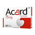 Acard 75 mg, 60 comprimés entéraux