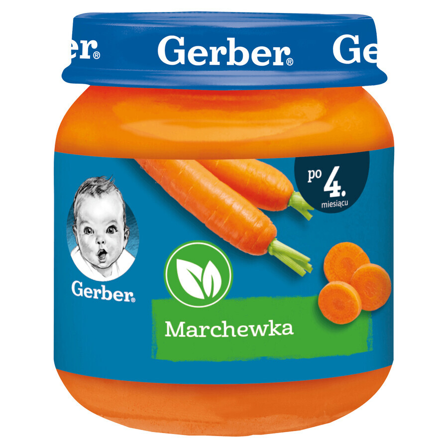 Gerber Lunch, carrot, after 4 months, 125 g