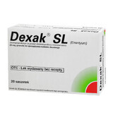 Dexak SL 25 mg, Granulat für orale Lösung, 20 Beutel (Parallelimport)