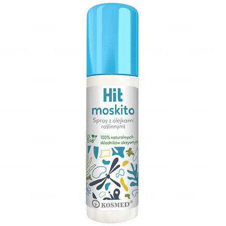 Kosmed Hit Moskito, spray împotriva țânțarilor, căpușelor și midges, peste 1 an, 100 ml