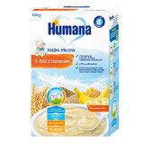 Humana 5 Getreidebrei mit Banane, Milch, ohne Zuckerzusatz, nach 6 Monaten, 200 g