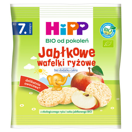 HiPP Apple Rice Krispies Bio, după 7 luni, 30 g