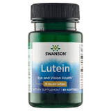 Swanson Lutein, luteina 10 mg, 60 capsule in gel