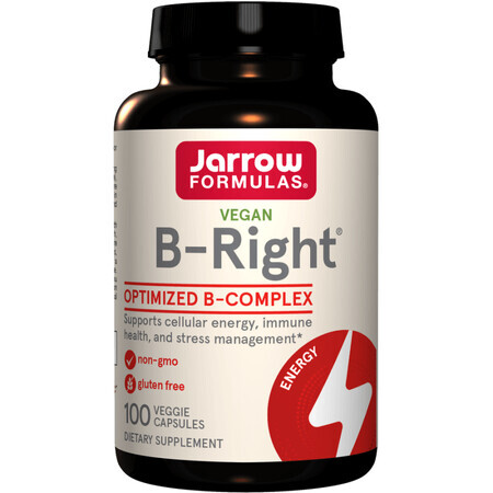 Jarrow Formulas B-Right, B-Vitamin-Komplex, 100 Kapseln