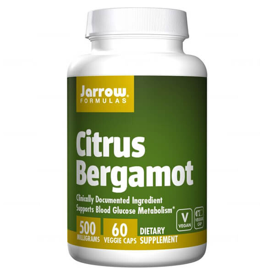 Jarrow Formulas Citrus Bergamot, Bergamotte-Orange, 60 Veggie-Kapseln