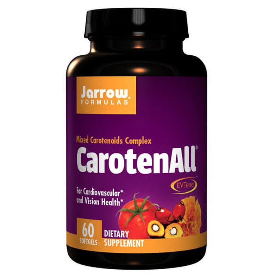 Jarrow Formulas CarotenAll, Carotinoid-Komplex, 60 Kapseln