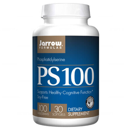 Jarrow Formulas PS100, Phosphatidylserin 100 mg, 30 Kapseln