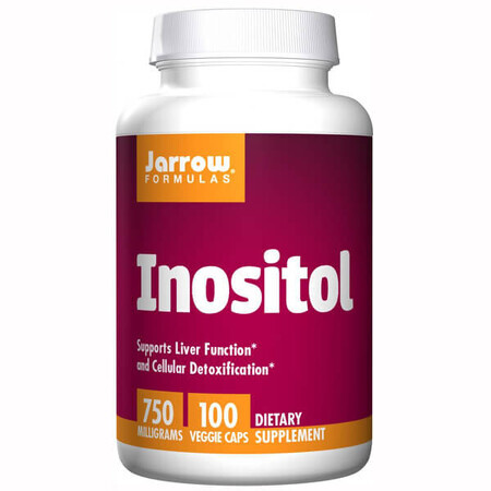 Jarrow Formulas Inositol, Inositol 750 mg, 100 Kapseln