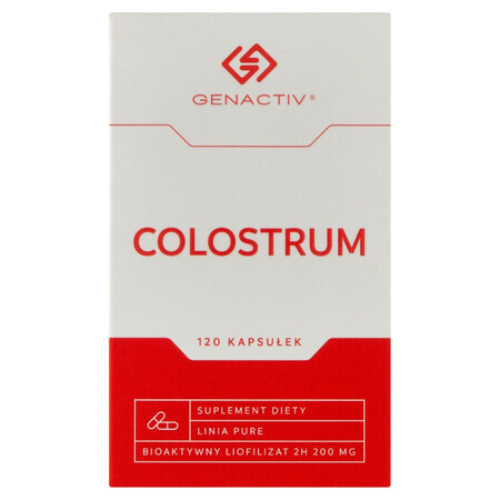 Genactiv Colostrum, 120 capsule