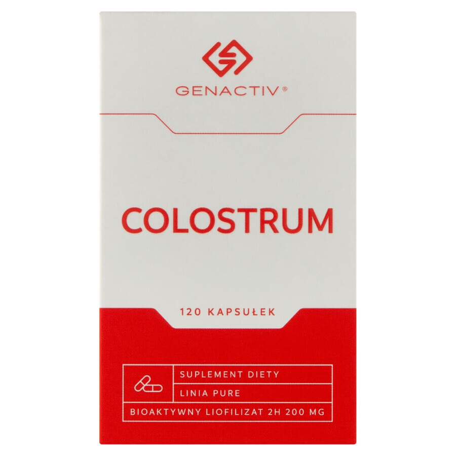 Genactiv Colostrum, 120 Kapseln