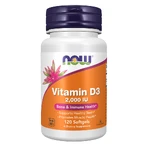 Now Foods, Vitamin D3 2000 IU, 120 capsules