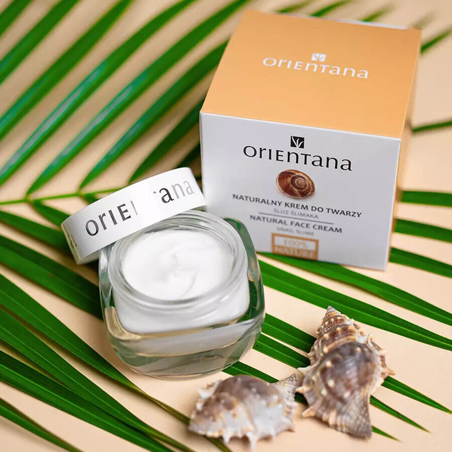 Orientana, natural cream with snail mucus, 50 ml