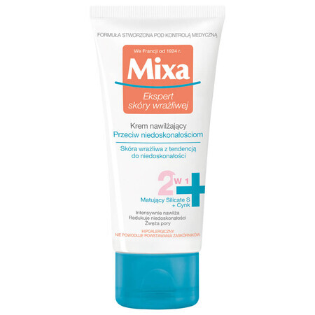 Mixa Anti Imperfection, vochtinbrengende crème tegen onvolkomenheden, 50 ml