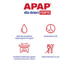 Apap pentru copii Forte 40 mg/ml, suspensie orală, 85 ml