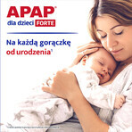 Apap pentru copii Forte 40 mg/ml, suspensie orală, 85 ml