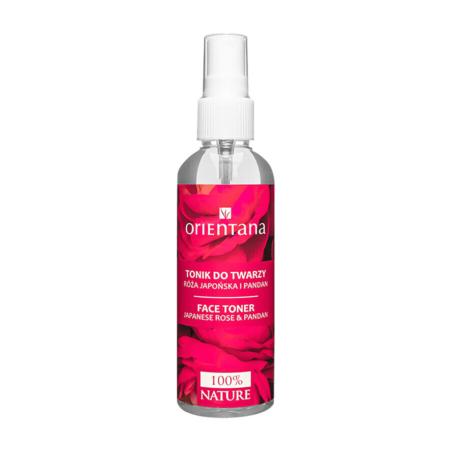 Orientana, facial tonic, Japanese rose and pandan, 100 ml