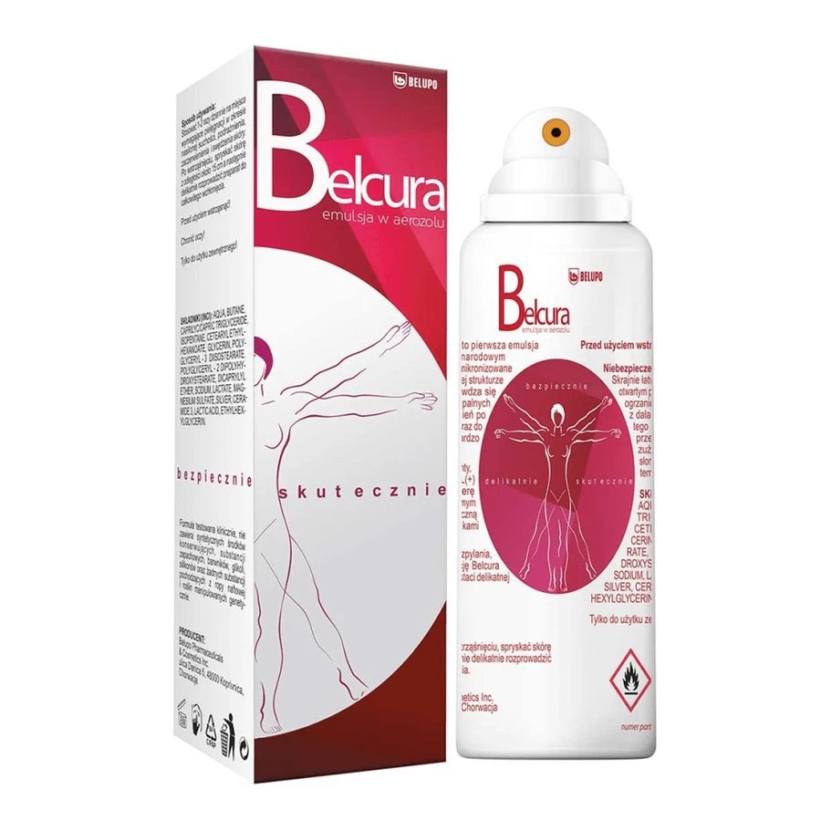 Belcura, Körperspray-Emulsion mit mikronisiertem Silber, 125 ml