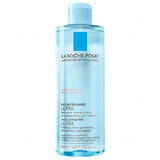 La Roche-Posay Toleriane, fluido micelar, pieles muy sensibles y reactivas del rostro y ojos, 400 ml