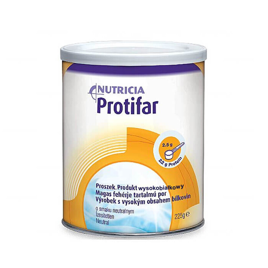 Protifar, eiweißreiches Produkt, neutraler Geschmack, 225 g