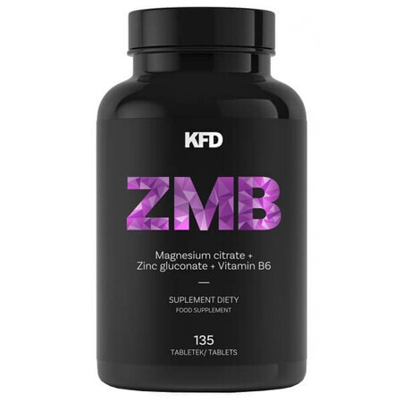 KFD ZMB Magnesium + Zink + Vitamin B6, 135 Tabletten