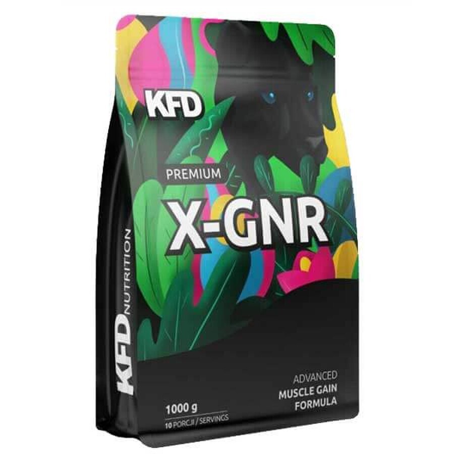 KFD Premium X-Gainer, Geschmacksrichtung weiße Schokolade, 1000 g