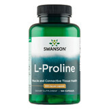 Swanson L-Proline, L-Proline, 100 capsules