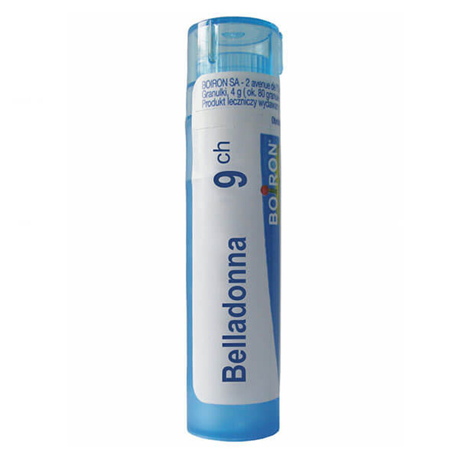 Boiron Belladonna 9 CH, granuli, 4 g